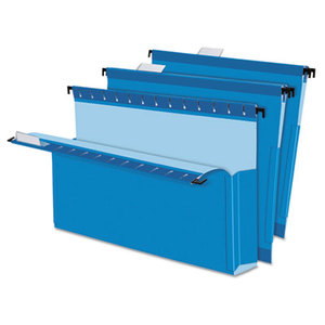 Cardinal Brands, Inc 59302 SureHook Reinforced Hanging Box Files, 2" Expansion, Legal, Blue, 25/Box by ESSELTE PENDAFLEX CORP.