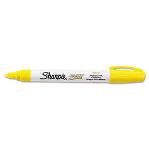 Sanford, L.P. 34905 Permanent Paint Marker, Medium Point, Yellow by SANFORD