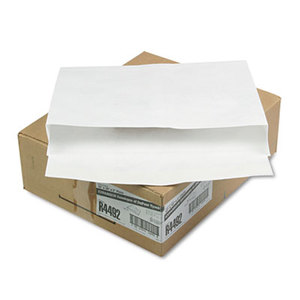 QUALITY PARK PRODUCTS R4492 Tyvek Booklet Expansion Mailer, 12 x 16 x 2, White, 18lb, 100/Carton by QUALITY PARK PRODUCTS