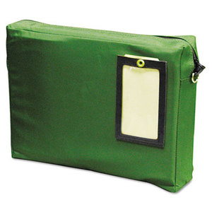 MMF INDUSTRIES 2342411L02 Expandable Dark Green Transit Sack, 14w x 11h x 3d by MMF INDUSTRIES