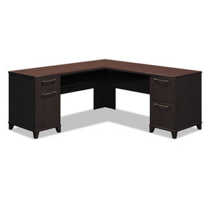 Bush Industries, Inc 2910MCA2-03 Enterprise Collection 72W x 72D L-Desk, Mocha Cherry (Box 2 of 2) by BUSH INDUSTRIES