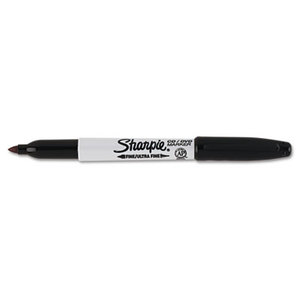 Sanford, L.P. 37401 CD/DVD Permanent Marker, Fine/Ultra Fine Point, Black by SANFORD