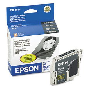 Epson Corporation T034820 T034820 Ink, 628 Page-Yield, Matte Black by EPSON AMERICA, INC.