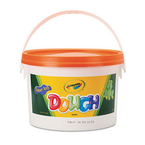 Modeling Dough Bucket, 3 lbs., Orange by BINNEY & SMITH / CRAYOLA