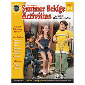 Summer Bridge Activities, Grades 3-4 by CARSON-DELLOSA PUBLISHING