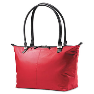 Jordyn Ladies Laptop Bag, 21 1/4 x 7 1/2 x 12, Nylon Red by SAMSONITE CORP/LUGGAGE DIV