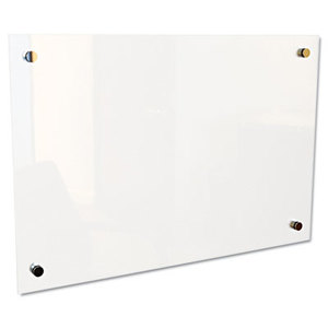 BALT INC. 83950 Enlighten Glass Board, Frameless, Frosted Pearl, 36" x 24" x 1/8" by BALT INC.