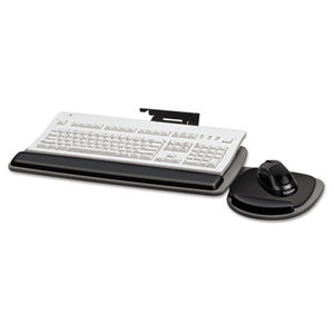 Adjustable Standard Keyboard Platform, 20-1/4w x 11-1/8d, Black/Gray by FELLOWES MFG. CO.