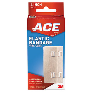 3M 207313 Elastic Bandage with E-Z Clips, 4" by 3M/COMMERCIAL TAPE DIV.