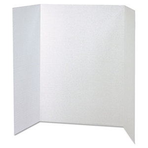 PACON CORPORATION 37634 Spotlight Corrugated Presentation Display Boards, 48 x 36, White, 4/Carton by PACON CORPORATION