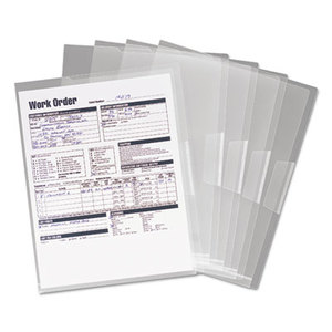 SMEAD MANUFACTURING COMPANY 85751 Poly Translucent Project Jackets, Letter, 9 1/4 x 11 3/4, Clear, 5/Pack by SMEAD MANUFACTURING CO.