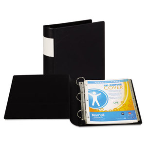 SAMSILL CORPORATION 17660 DXL Heavy-Duty Locking D-Ring Binder With Label Holder, 2" Cap, Black by SAMSILL CORPORATION