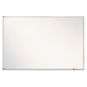 Porcelain Magnetic Whiteboard, 72 x 48, Aluminum Frame by QUARTET MFG.