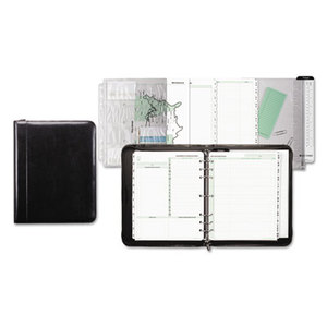 DAYTIMER'S INC. D84431 Aristo Bonded Leather Starter Set, 8 1/2 x 11, Black by DAYTIMER'S INC.