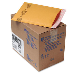 ANLE PAPER/SEALED AIR CORP. 10185 Jiffylite Self-Seal Mailer, Side Seam, #0, 6 x 10, Golden Brown, 25/Carton by ANLE PAPER/SEALED AIR CORP.