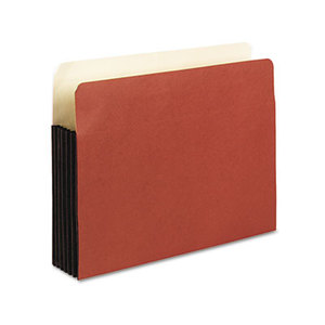 Cardinal Brands, Inc 35344 Watershed 5 1/4 Inch Expansion File Pockets, Straight Cut, Letter, Redrope by ESSELTE PENDAFLEX CORP.