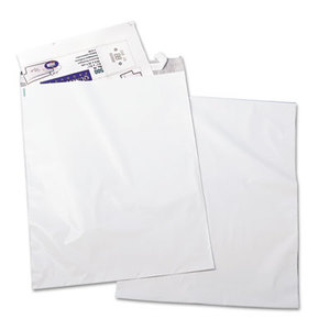 QUALITY PARK PRODUCTS 45235 Redi-Strip Poly Mailer, Side Seam, 14 x 19, White, 100/Pack by QUALITY PARK PRODUCTS