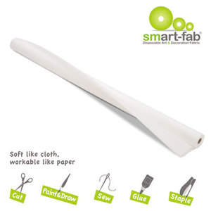 Smart-Fab 1U384804010 Smart Fab Disposable Fabric, 48" x 40 ft roll, White by SMART-FAB INC