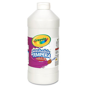 BINNEY & SMITH / CRAYOLA 543132053 Artista II Washable Tempera Paint, White, 32 oz by BINNEY & SMITH / CRAYOLA