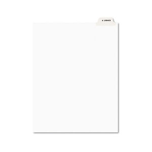 Avery 12389 Avery-Style Preprinted Legal Bottom Tab Dividers, Exhibit P, Letter, 25/Pack by AVERY-DENNISON