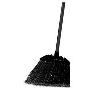 Lobby Pro Broom, Poly Bristles, 35" Metal Handle, Black by RUBBERMAID COMMERCIAL PROD.