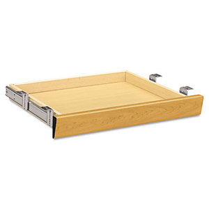 Laminate Angled Center Drawer, 22w x 15 3/8d x 2 1/2h, Harvest by HON COMPANY