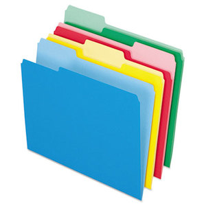 Cardinal Brands, Inc 82300 Colored File Folders, 1/3 Cut Top Tab, Letter, Assorted Colors, 24/Pack by ESSELTE PENDAFLEX CORP.