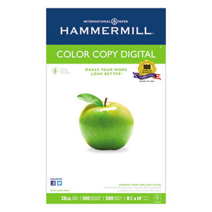 Hammermill 10247-5 Copy Paper, 100 Brightness, 28lb, 8-1/2 x 14, Photo White, 500/Ream by HAMMERMILL/HP EVERYDAY PAPERS