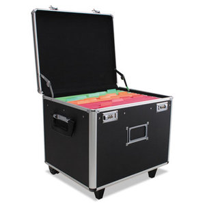 Advantus Corporation AVT-63007 Locking Security File Box, Letter/Legal, 16 1/2 x 13 3/8 x 12 1/2, Black by ADVANTUS CORPORATION