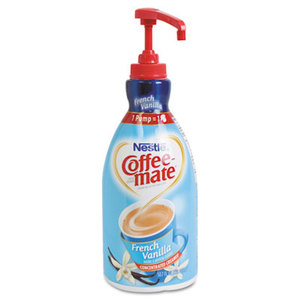 Nestle S.A 00050000318032 Liquid Coffee Creamer, French Vanilla, 1500mL Pump Bottle by NESTLE