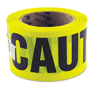 Great Neck Saw Manufacturers, Inc 10379 Caution Safety Tape, Non-Adhesive, 3" x 1000 ft by GREAT NECK SAW MFG.