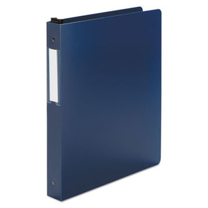 ACCO Brands Corporation W390-14BLD Hanging DublLock Round Ring Binder, 1" Cap, Blue by WILSON JONES CO.