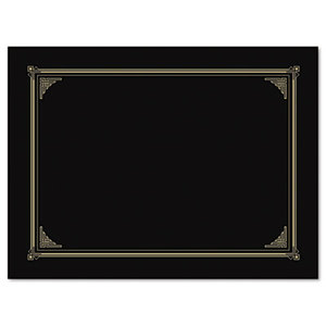 Geographics, LLC 47400 Certificate/Document Cover, 12 1/2 x 9 3/4, Metallic Gray, 6/Pack by GEOGRAPHICS