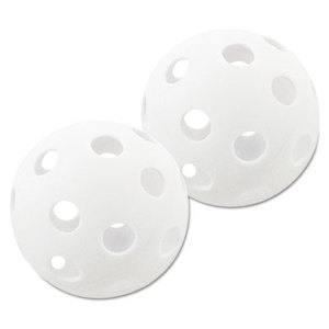 CHAMPION SPORTS PLSB Plastic Softballs, 12", White, Dozen by CHAMPION SPORT