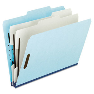 Cardinal Brands, Inc 930025RCP2 Four- and Six-Section Classification Folders, 2/5 Tab, Legal, Blue, 10/Box by ESSELTE PENDAFLEX CORP.