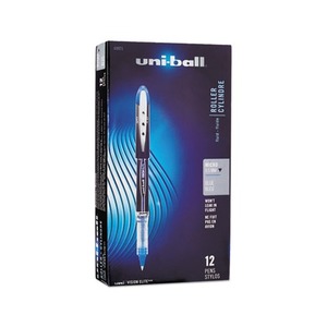 Vision Elite Roller Ball Stick Waterproof Pen, Blue Ink, Super Fine by SANFORD