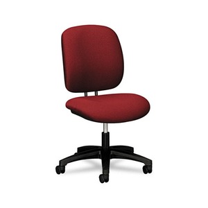 HON COMPANY 5901AB62T ComforTask Series Task Swivel Chair, Burgundy by HON COMPANY