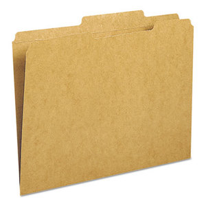 SMEAD MANUFACTURING COMPANY 10776 Kraft File Folder, 2/5 Cut Right, Two-Ply Top Tab, Letter, Kraft, 100/Box by SMEAD MANUFACTURING CO.