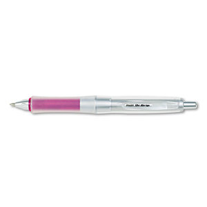 Pilot Corporation 36182 Dr. Grip Center of Gravity Retractable Ball Point Pen, Pink Grip/Black Ink, 1mm by PILOT CORP. OF AMERICA