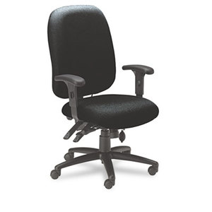 Mayline Group 2424AG2113 24-Hour High-Performance Task Chair, Acrylic/Poly Blend Fabric, Black by MAYLINE COMPANY