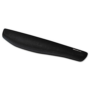 Fellowes, Inc FEL9252101 PlushTouch Keyboard Wrist Rest, Foam, Black, 18 1/8 x 3-3/16 by FELLOWES MFG. CO.