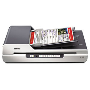 GT-1500 Flatbed Color Image Scanner, 600dpi, Manual Paper Feeder by EPSON AMERICA, INC.