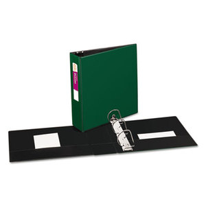 Avery 27653 Durable Binder with Slant Rings, 11 x 8 1/2, 3", Green by AVERY-DENNISON