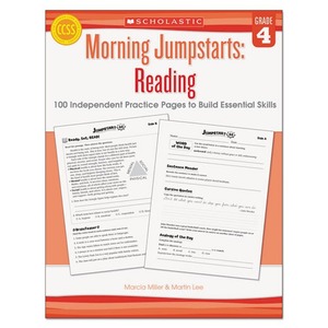 Scholastic 546423 Morning Jumpstart Series Book, Reading, Grade 4 by SCHOLASTIC INC.
