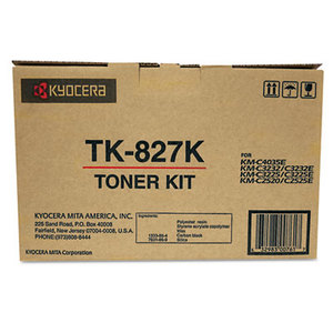 MITA TK827K TK827K Toner, 15,000 Page-Yield, Black by MITA