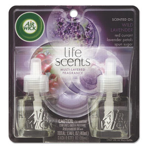 Reckitt Benckiser plc 91115 Life Scents Scented Oil Refills, Sweet Lavender Days,0.67oz, 2/Pack, 6 Pack/Ctn by RECKITT BENCKISER