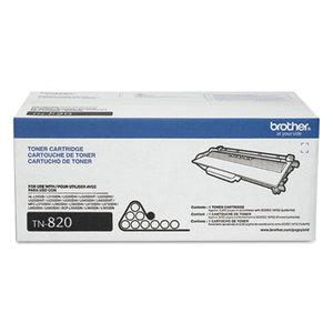 Brother Industries, Ltd TN820 TN820 Toner, Black by BROTHER INTL. CORP.