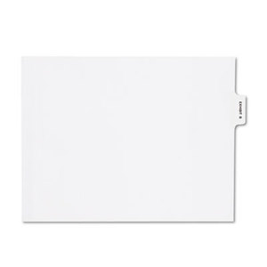 Kleer-Fax, Inc 81141 80000 Series Legal Index Dividers, Bottom Tab, Printed "Exhibit B", 25/Pack by KLEER-FAX