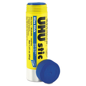 Saunders Mfg. Co. Inc 99653 UHU Stic Permanent Blue Application Glue Stick, 1.41 oz, Stick by SAUNDERS MFG. CO., INC.