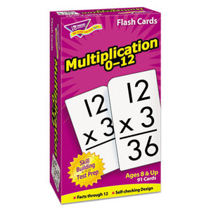 Skill Drill Flash Cards, 3 x 6, Multiplication by TREND ENTERPRISES, INC.